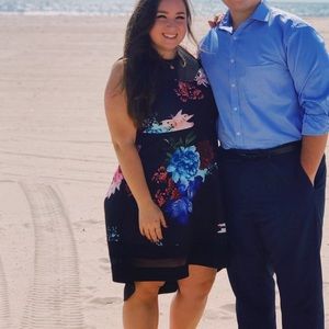 FLATTERING FLORAL HIGH-LO DRESS 🌸